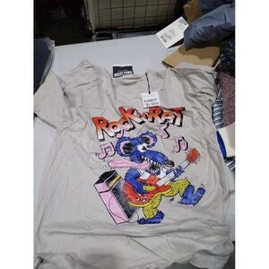 Moschino-T-Shirt-Grey Multi-EU 50 (MD)